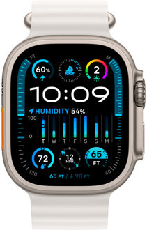 Apple Watch Ultra 2 - 49 mm - Wit Ocean-bandje (maat M)