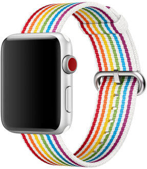 Apple Woven Nylon Apple Watch 38mm / 40mm / 41mm Pride Edition Multicolor