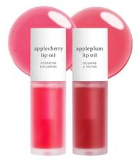 Applecherry & Appleplum Lip Oil Set 2 pcs