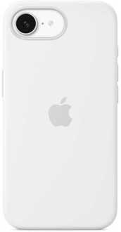AppleiPhone 16e Silicone Case Telefoonhoesje Wit