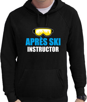 Apres ski hoodie Apres ski instructor - zwart - heren 2XL