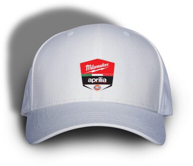 Aprilia Cap Baseball Cap Zon Helm Piekte Mode Verstelbare Cap wit