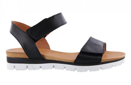 Aqa comfortabele sandaal Zwart - 38