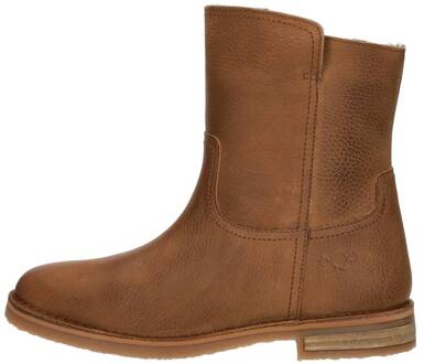 Aqa Dames Enkellaarsjes Cognac - 36