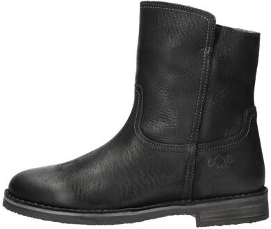 Aqa Dames Enkellaarsjes Zwart - 37