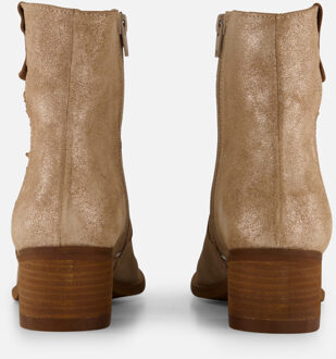 Aqa Enkellaarsjes beige Suede - 37