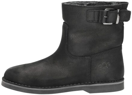 Aqa Enkellaarsjes Plat Zwart - 36