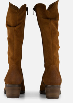 Aqa Hoge laarzen cognac Suede - 36,42