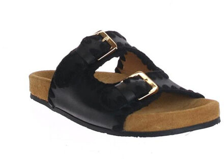 Aqa Slipper zwart - 42