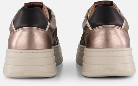 Aqa Sneakers brons Leer - 36,37,38,39,40,41