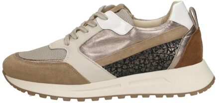 Aqa Sneakers Laag Beige - 42