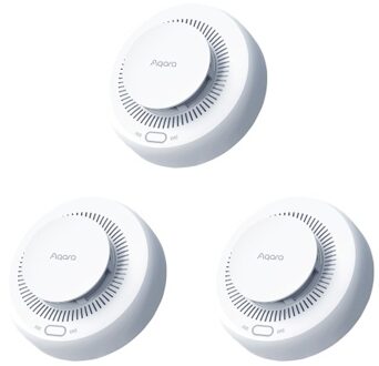 Aqara Smart Smoke Detector Zigbee Fire Alarm Monitor 3-Pack