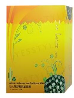 Aqua Cactuses Confortique Mask 10 pcs