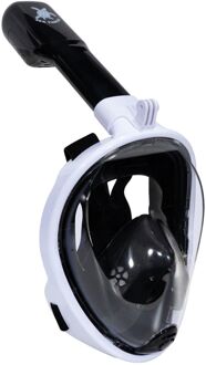 Aqua Lung Sport Sea Turtle Full Face Snorkelmasker wit - zwart - S/M