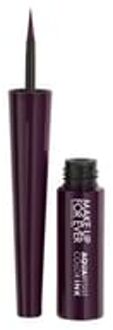 Aqua Resist Color Ink Liquid Eyeliner 04 Matte Plum