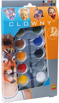 Aqua Schmink 10 Kleuren