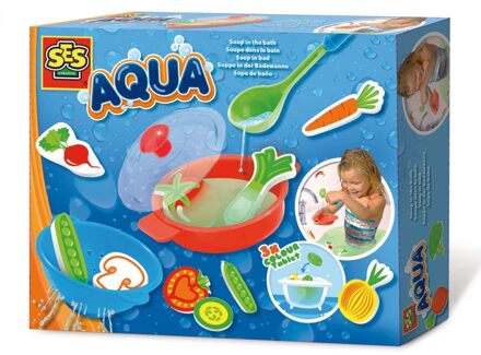 Aqua soep in bad Multikleur