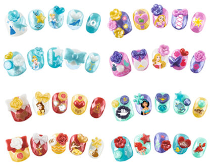 Aquabeads nagelstudio- Disney Princess 35006 Multikleur