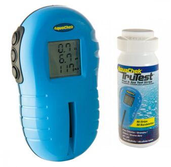 Aquacheck Digi tester Aquacheck Trutest Chloor en ph-meter - Inclusief teststrips