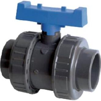 aquaforte Kogelkraan PVC dubbele wartel 32 mm Aquaforte