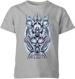 Aquaman Atlantis Seven Kingdoms kinder t-shirt - Grijs - 110/116 (5-6 jaar)
