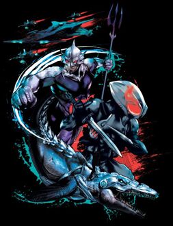 Aquaman Black Manta & Ocean Master t-shirt - Zwart - L