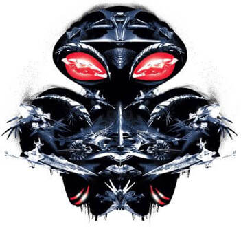 Aquaman Black Manta Sea At War dames t-shirt - Wit - S