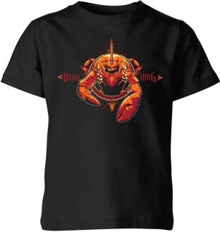 Aquaman Brine King kinder t-shirt - Zwart - 146/152 (11-12 jaar) - XL