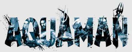 Aquaman Chest Logo dames t-shirt - Grijs - 3XL