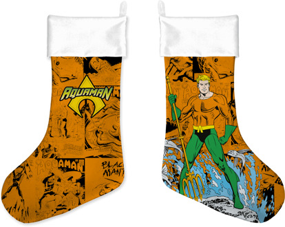 Aquaman Comic Christmas Stocking