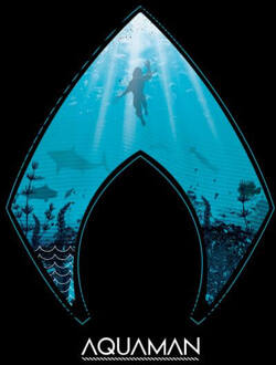 Aquaman Deep dames t-shirt - Zwart - L