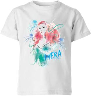 Aquaman Mera kinder t-shirt - Wit - 134/140 (9-10 jaar) - L