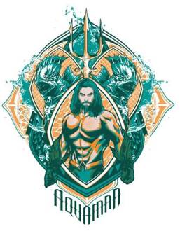Aquaman Seven Kingdoms dames t-shirt - Wit - L - Wit