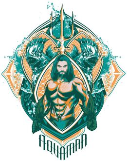 Aquaman Seven Kingdoms t-shirt - Wit - S