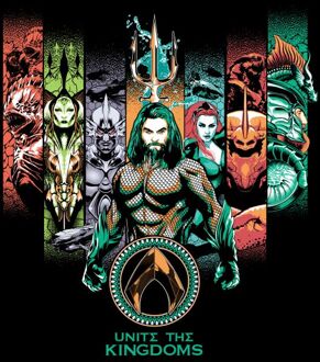 Aquaman Unite The Kingdoms t-shirt - Zwart - S