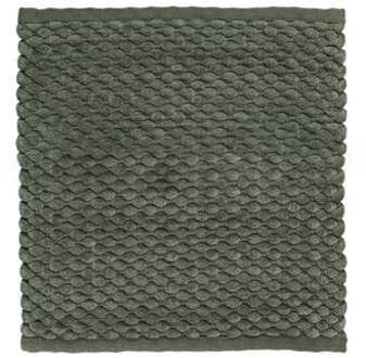 Aquanova Maks Badmat L 60 x B 60 cm - Taiga Groen