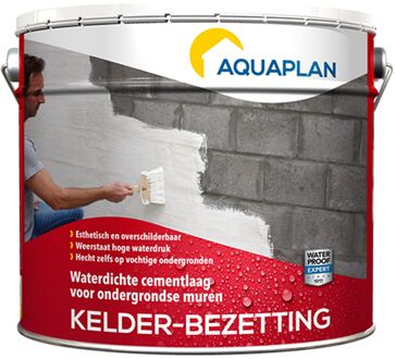 Aquaplan Kelder-bezetting Waterdichte Cementcoating 10 Kg