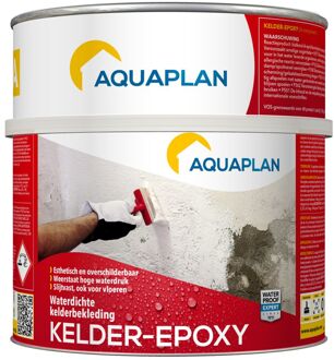 Aquaplan Waterdichte Coating Kelder-epoxy Wit 1,5l