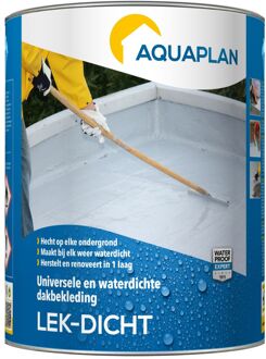 Aquaplan Waterdichte Coating Lek-dicht Grijs 4l