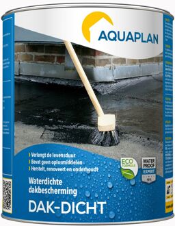 Aquaplan Waterdichte Dakbescherming Dak-dicht Zwart 1kg