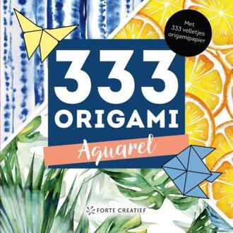Aquarel -  333 Origami (ISBN: 9789000389384)