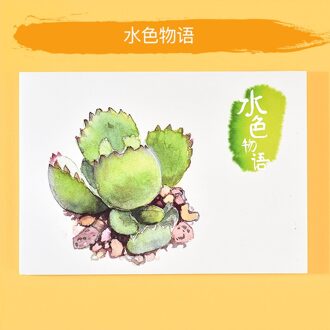 Aquarel Schets Boek Voor Beginners Fruit Broek Print Kleurboek Voor Volwassenen 01