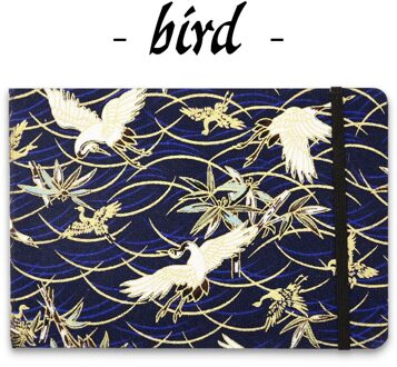 Aquarel Schetsboeken, 32K, 20 Vellen, fijne Textuur Hardcover 300G Houtpulp Papieren Boek Voor Travel Journal En Mixed Media Pad vogel