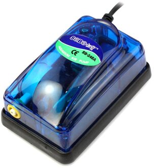 Aquarium Air Pompen Aquarium Mini Stille Compressor Enkele Dubbele Outlet Zuurstof Pompen Aquaria Aquatische Accessoires 220V 3W 5W