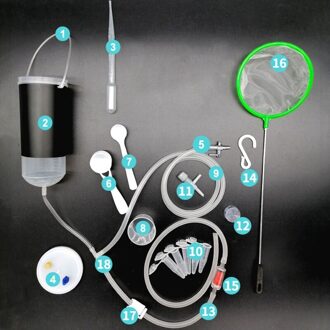 Aquarium Apparatuur Kits Baby Visvoer Fairy Ei Artemia Alive Hatch Gereedschap Aquarium Pekel Garnalen Incubator