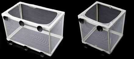 Aquarium Aquarium Fokken Guppy Fokker Fish Baby Gaas Val Doos Isolator S/L Compact 16x14.2x16cm