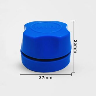 Aquarium Aquarium Magnetische Schoon Borstel Glas Drijvende Algen Schraper Curve Glas Cleaner Scrubber Tool Window Cleaning Magneet blauw