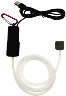 Aquarium Aquarium Zuurstof Luchtpomp Mute Energiebesparende Benodigdheden Aquarium Aquatic Fish Tank Accessoires zwart
