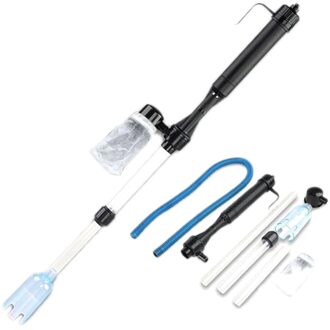 Aquarium Batterij Syphon Operated Fish Tank Vacuum Gravel Water Filter Schoon Sifon Filter Cleaner Fish Tank Gereedschap Aquarium