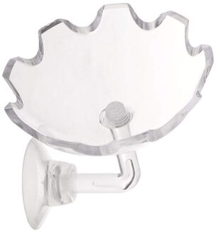 Aquarium Bloemvorm Voedsel Feeder Vis Garnalen Feeder Aquarium Drijvende Kom Voeden Met Zuignap Creatieve Aquarium Benodigdheden